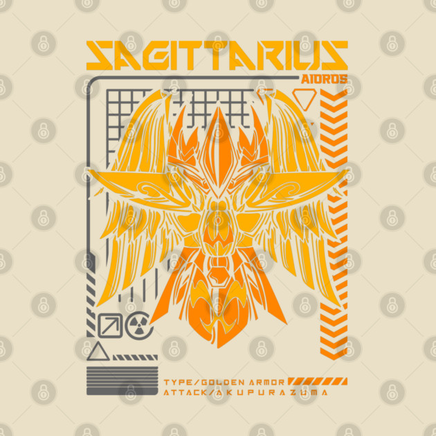 Sagittarius Aiolos Saint Seiya Futuristic Armor by Otaku Vibes