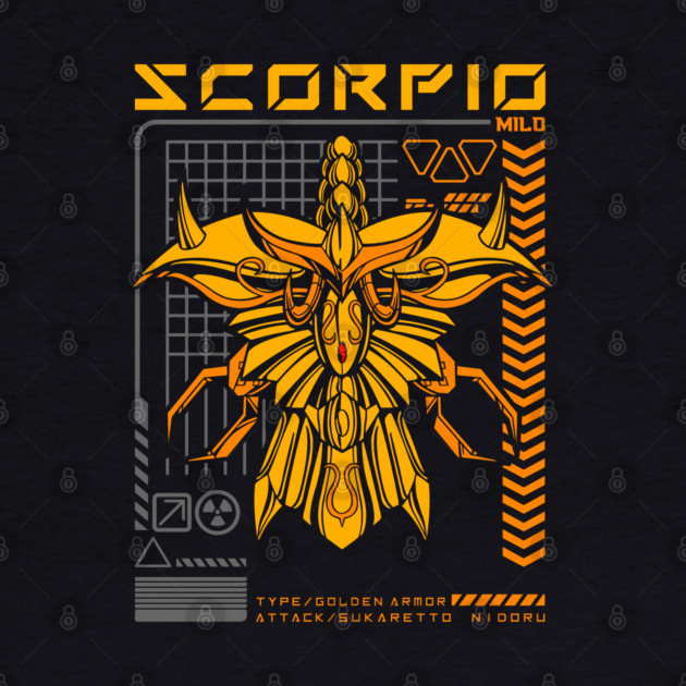 Scorpio Milo Saint Seiya Futuristic Armor by Otaku Vibes