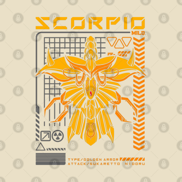 Scorpio Milo Saint Seiya Futuristic Armor by Otaku Vibes