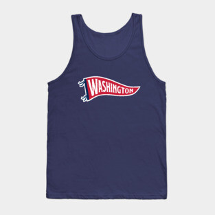 Washington Pennant - Navy Tank Top