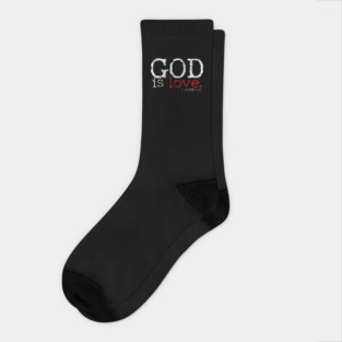 God Is Love Socks