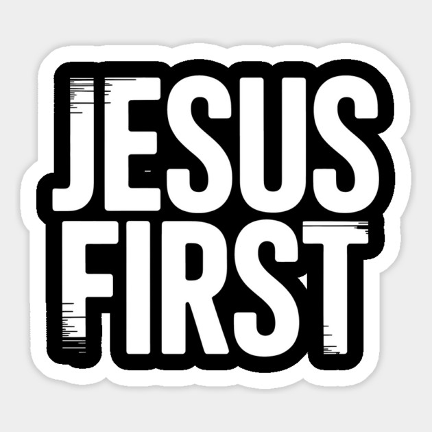 Jesus First Christian Gift Magnet by Alex's Store 23
