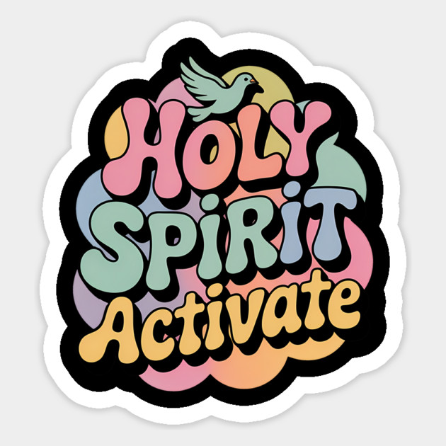 Holy Spirit Activate Christian Gift Magnet by Alex's Store 23