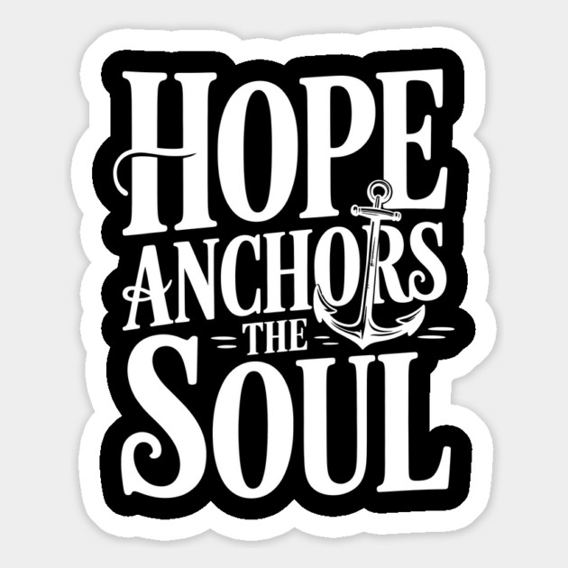 Hope Anchors The Soul Christian Gift Magnet by Alex's Store 23