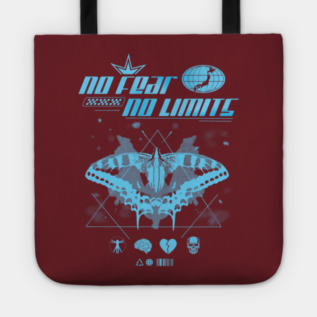 No fear Tote by Graphic tees