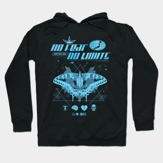 No fear Hoodie by Graphic tees