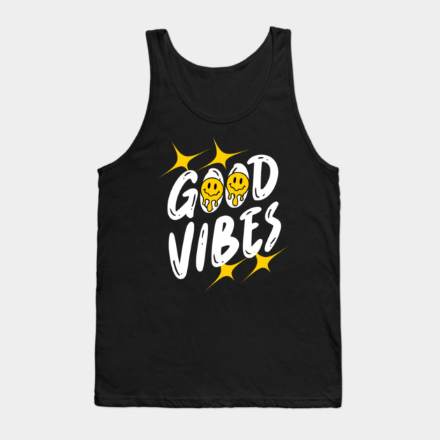 Good Vibes Tank Top by Graphic tees