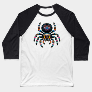 Ornate Arachnid Baseball T-Shirt