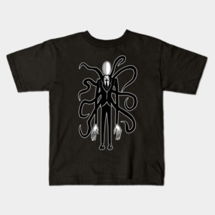Slender Man Kids T-Shirt