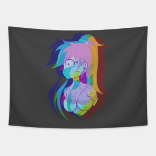 Futurama girl Tapestry