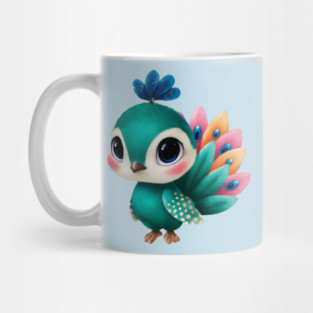 Little Colorful Bird Mug