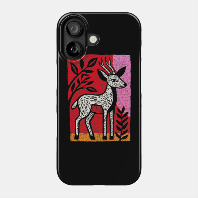 Gentle Fawn | The Forest Spirit Cernunnos Phone Case by TuncGK