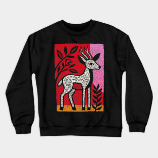 Gentle Fawn | The Forest Spirit Cernunnos Crewneck Sweatshirt