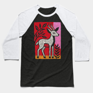 Gentle Fawn | The Forest Spirit Cernunnos Baseball T-Shirt