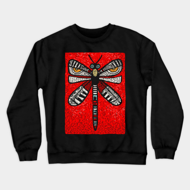 Sacred Dragonfly | The Soul's Messenger Crewneck Sweatshirt by TuncGK