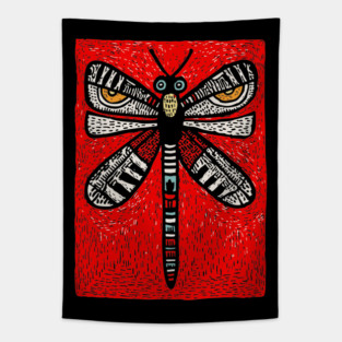 Sacred Dragonfly | The Soul's Messenger Tapestry