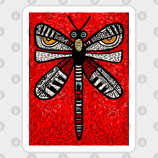 Sacred Dragonfly | The Soul's Messenger Sticker by TuncGK