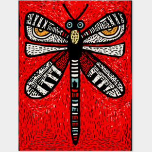 Sacred Dragonfly | The Soul's Messenger Posters and Art