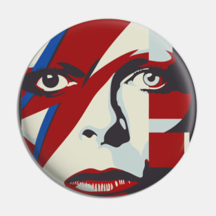 Ziggy Stardust Pin