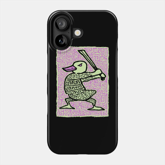 Duck Warrior | The Quacking Barbarian Phone Case by TuncGK