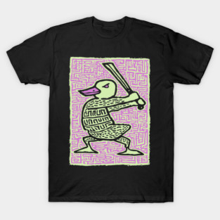 Duck Warrior | The Quacking Barbarian T-Shirt