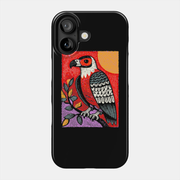 Psychedelic Eagle | Vision Quest Spirit Guide Phone Case by TuncGK