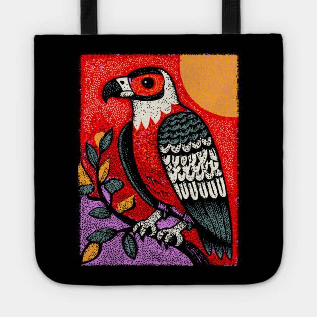Psychedelic Eagle | Vision Quest Spirit Guide Tote by TuncGK
