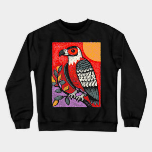 Psychedelic Eagle | Vision Quest Spirit Guide Crewneck Sweatshirt