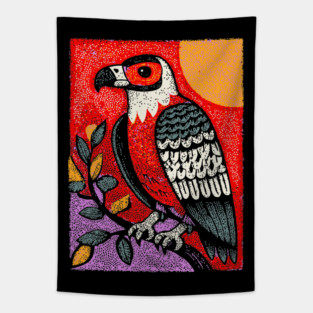 Psychedelic Eagle | Vision Quest Spirit Guide Tapestry