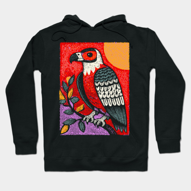 Psychedelic Eagle | Vision Quest Spirit Guide Hoodie by TuncGK