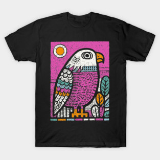Psychedelic Eagle Totem | Vision Quest Spirit Guide T-Shirt