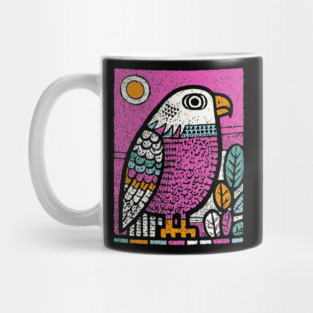 Psychedelic Eagle Totem | Vision Quest Spirit Guide Mug