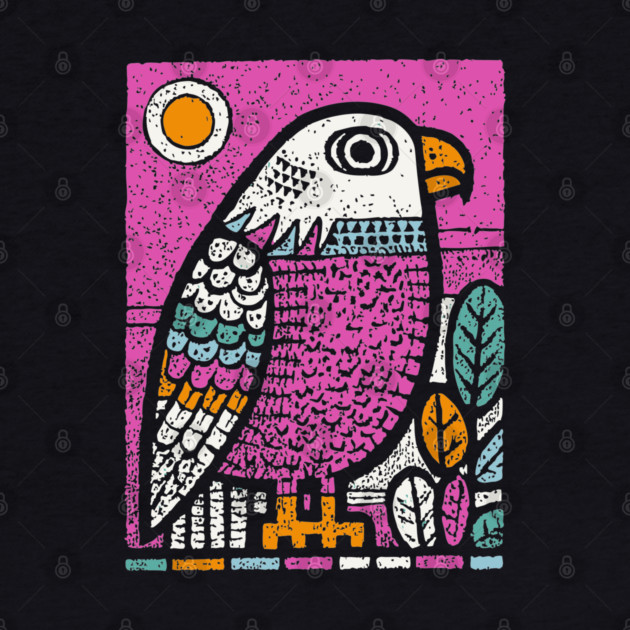 Psychedelic Eagle Totem | Vision Quest Spirit Guide by TuncGK