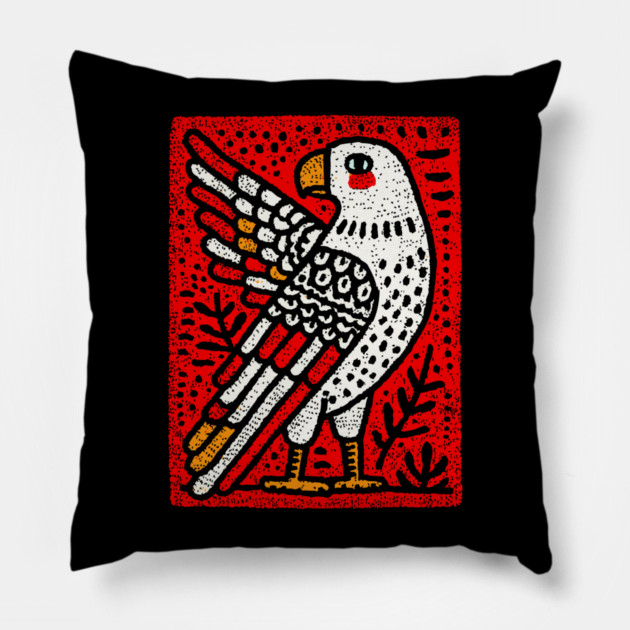 Primal Eagle Totem | The Thunderbird Spirit Pillow by TuncGK