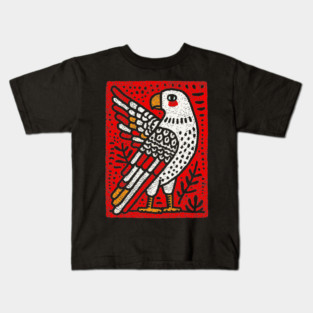 Primal Eagle Totem | The Thunderbird Spirit Kids T-Shirt