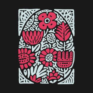 Slavic Folk Art Egg | Pysanky Inspired Design T-Shirt