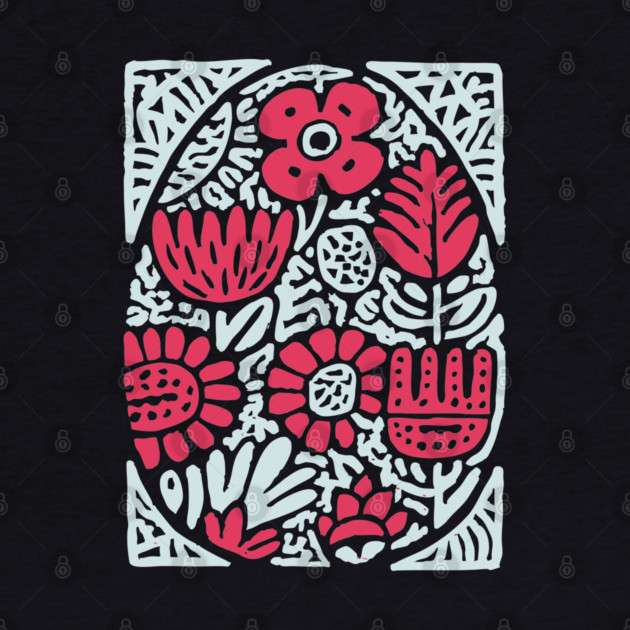 Slavic Folk Art Egg | Pysanky Inspired Design by TuncGK