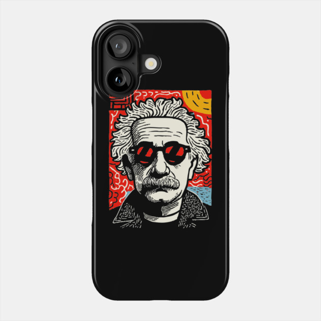 Pop Art Einstein | The Eccentric Genius Phone Case by TuncGK