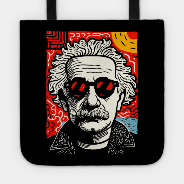 Pop Art Einstein | The Eccentric Genius Tote by TuncGK