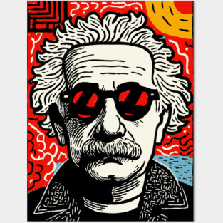 Pop Art Einstein | The Eccentric Genius Posters and Art