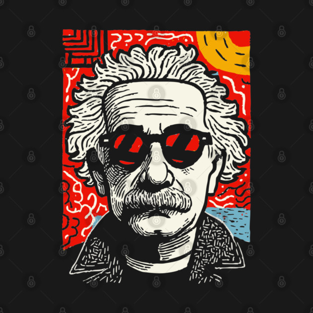 Pop Art Einstein | The Eccentric Genius by TuncGK