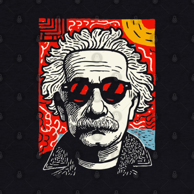 Pop Art Einstein | The Eccentric Genius by TuncGK