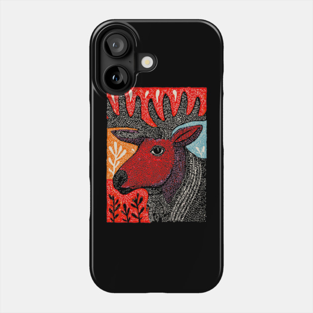 Autumn Elk | The Hart of the Forest Phone Case by TuncGK