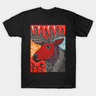 Autumn Elk | The Hart of the Forest T-Shirt