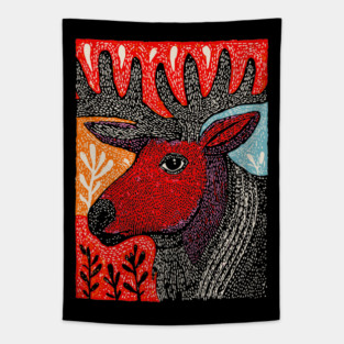 Autumn Elk | The Hart of the Forest Tapestry