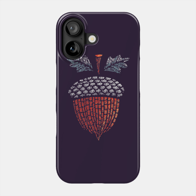 Autumn Acorn | The Mighty Oak Seed Phone Case by TuncGK