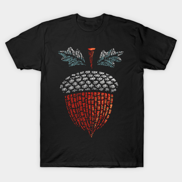 Autumn Acorn | The Mighty Oak Seed T-Shirt by TuncGK