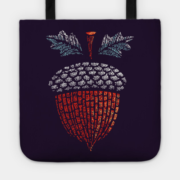 Autumn Acorn | The Mighty Oak Seed Tote by TuncGK