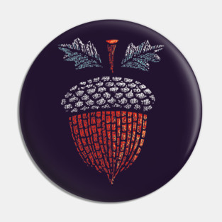 Autumn Acorn | The Mighty Oak Seed Pin