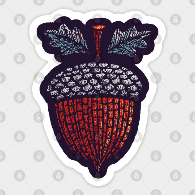 Autumn Acorn | The Mighty Oak Seed Sticker by TuncGK